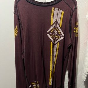 Long sleeve shirt reversible